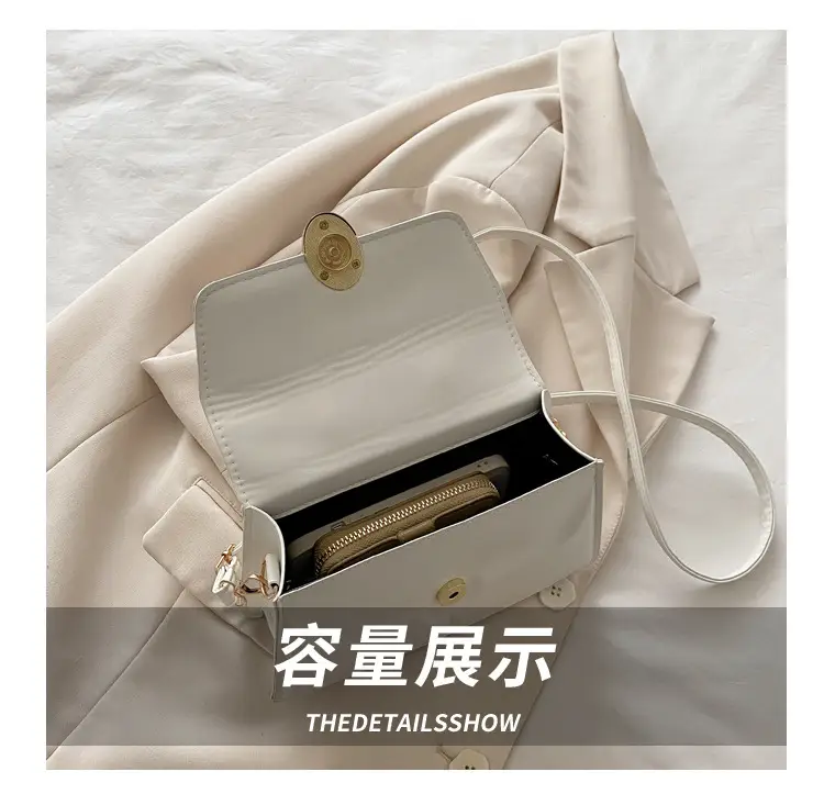 Black Embossed Metal Shoulder Bag for Women 2025 — feature 8