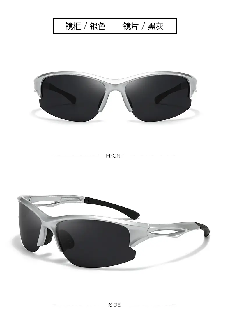 Men Polarized Sunglasses Solar Glass Black Red β feature 13