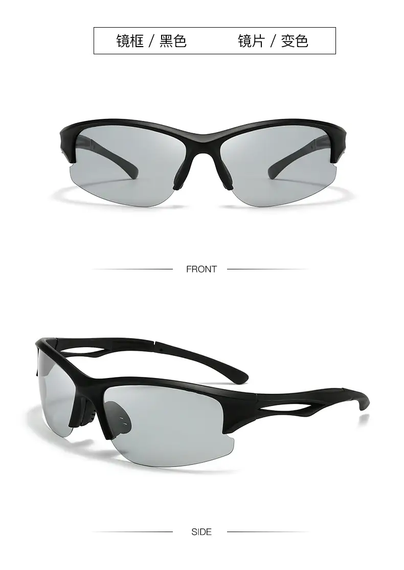 Men Polarized Sunglasses Solar Glass Black Red β feature 15