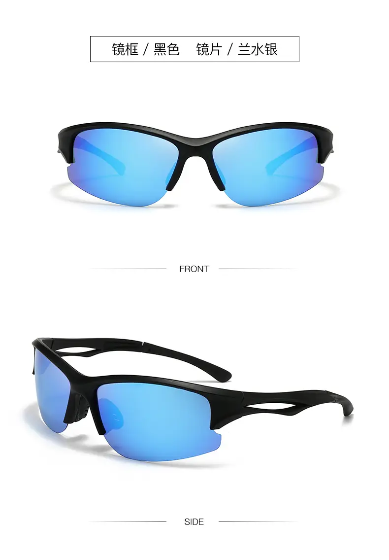 Men Polarized Sunglasses Solar Glass Black Red β feature 16