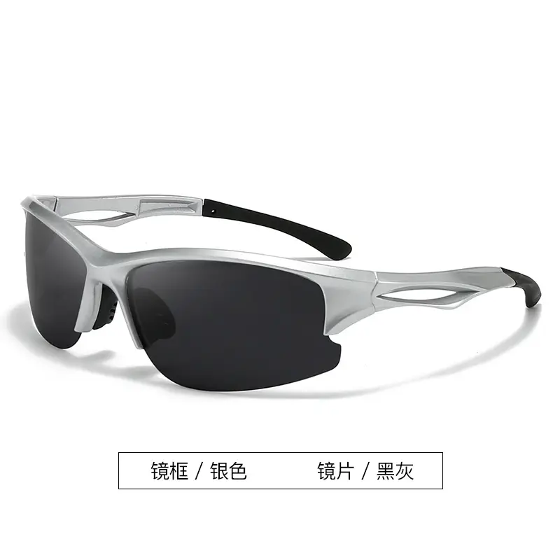 Men Polarized Sunglasses Solar Glass Black Red