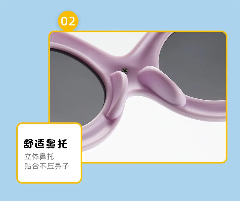 Pink Cartoon Polarized Sunglasses for Kids β feature 10