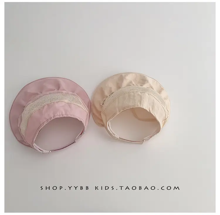Girls Wide Brim Sun Hat with Ponytail Cap — feature 8
