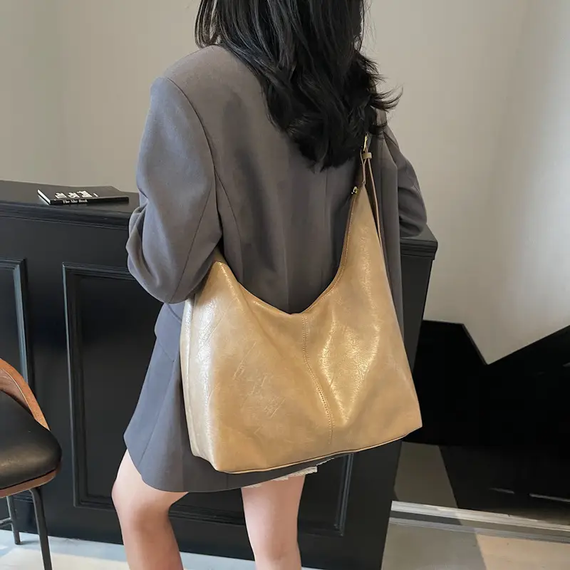 Retro Gold Tote Bag Women 2025 New Arrival - Image 4