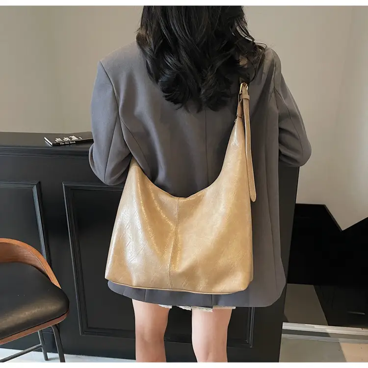Retro Gold Tote Bag Women 2025 New Arrival — feature 10
