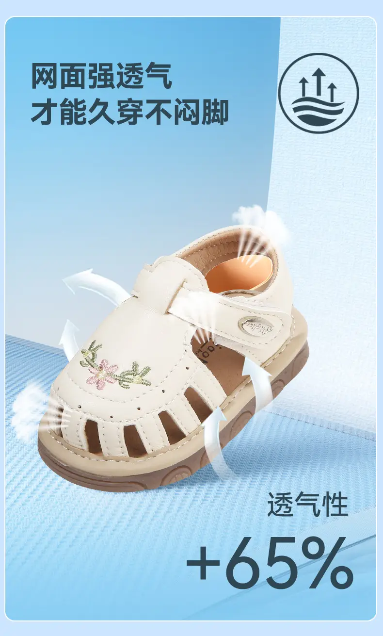 Summer Baby Toddler Shoes Women's Breathable Baby Sandals Non-slip Soft Sole Call Shoes 011 Year Old Baby Shoes for Men — feature 14