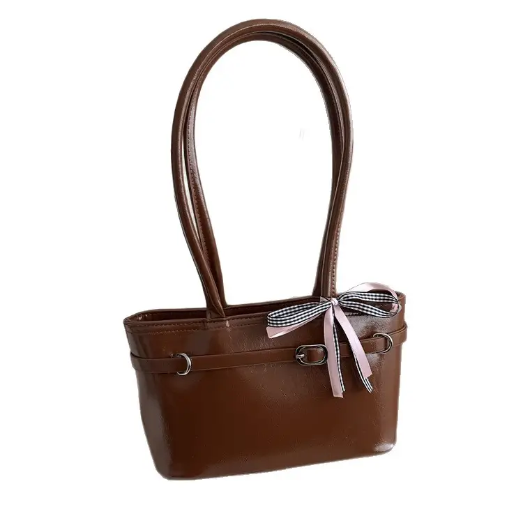 Women's Beige Bow Handbag Spring Summer 2025 - Image 10