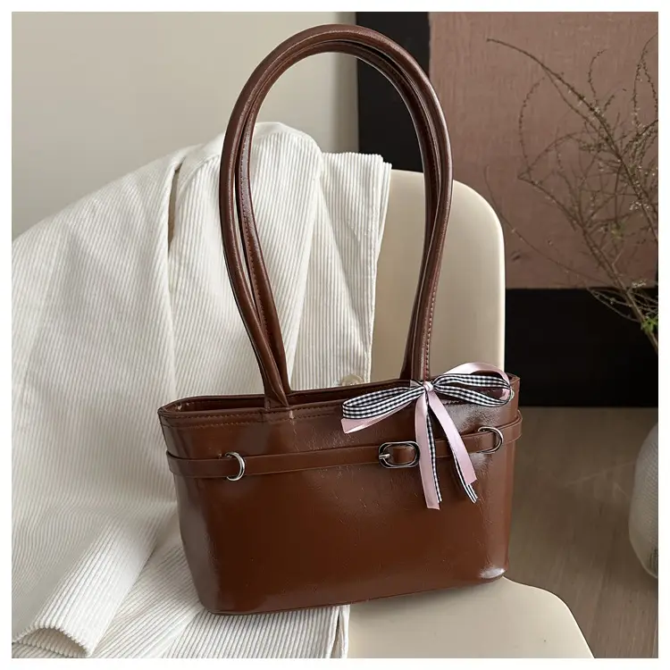 Women's Beige Bow Handbag Spring Summer 2025 — feature 22