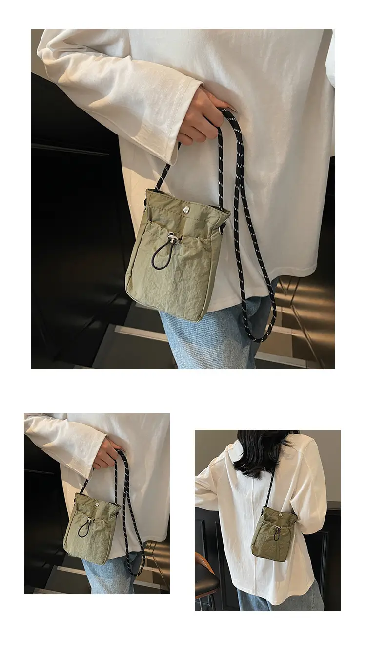 2025 Yellow Drawstring Shoulder Crossbody Bag for Women — feature 13