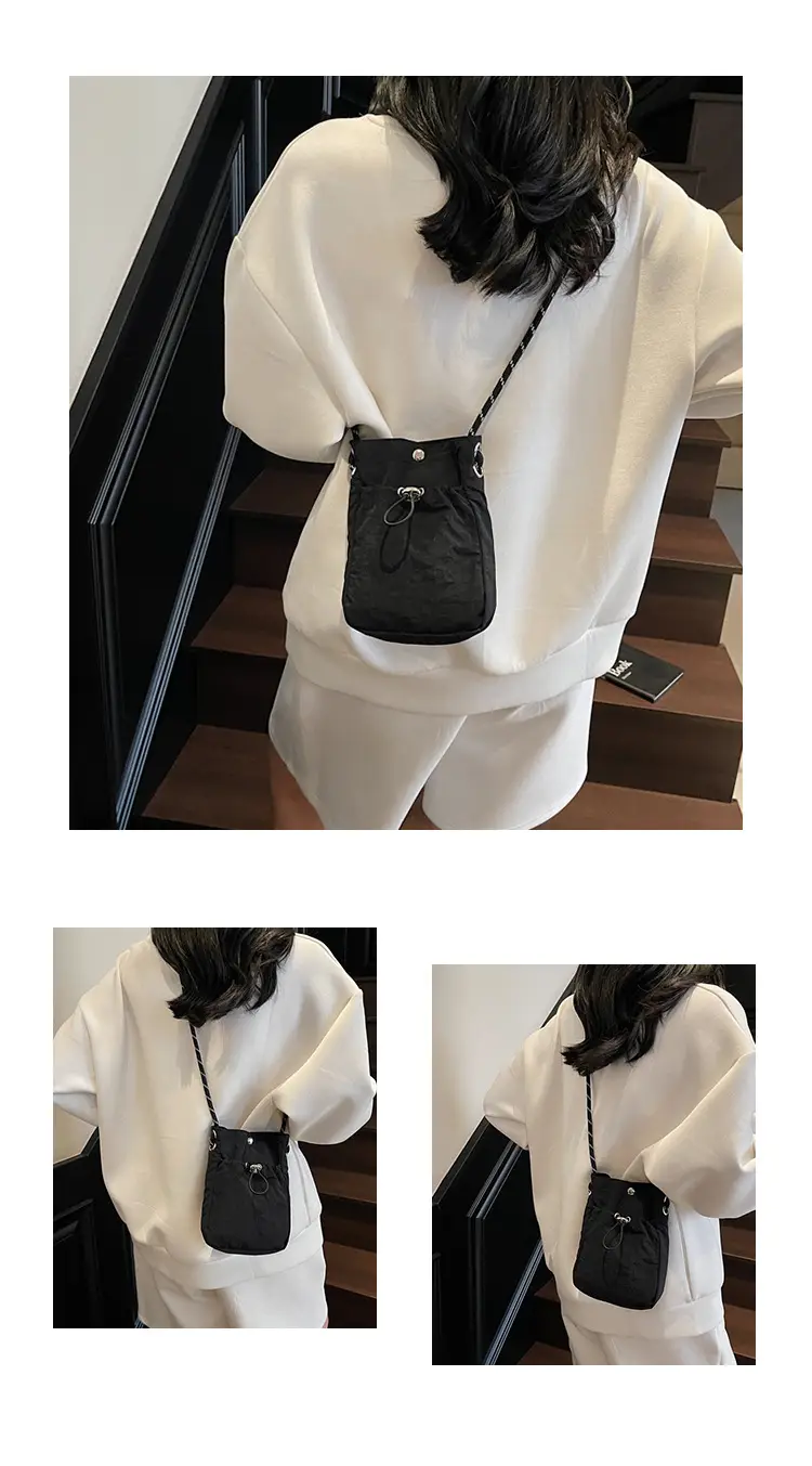 2025 Yellow Drawstring Shoulder Crossbody Bag for Women — feature 14