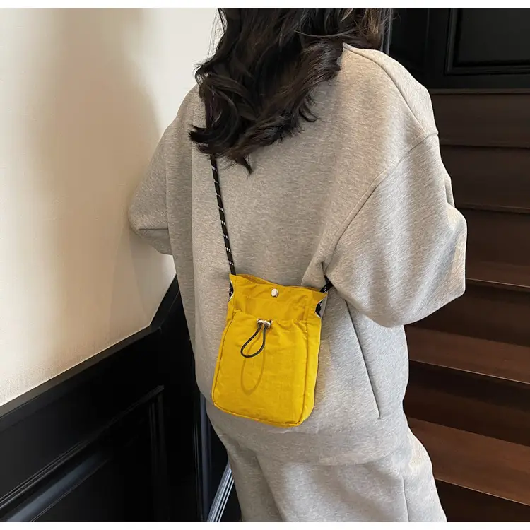 2025 Yellow Drawstring Shoulder Crossbody Bag for Women — feature 20