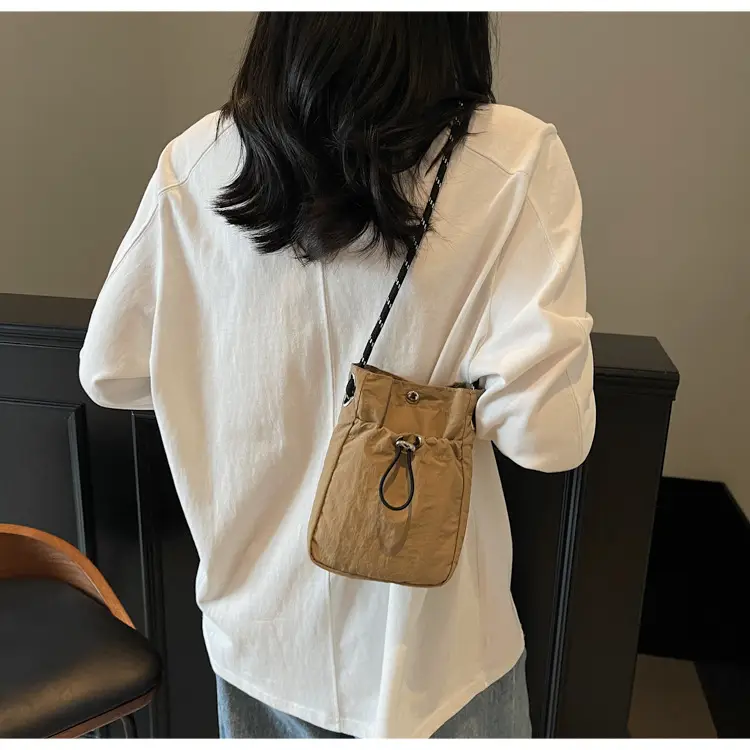 2025 Yellow Drawstring Shoulder Crossbody Bag for Women — feature 25