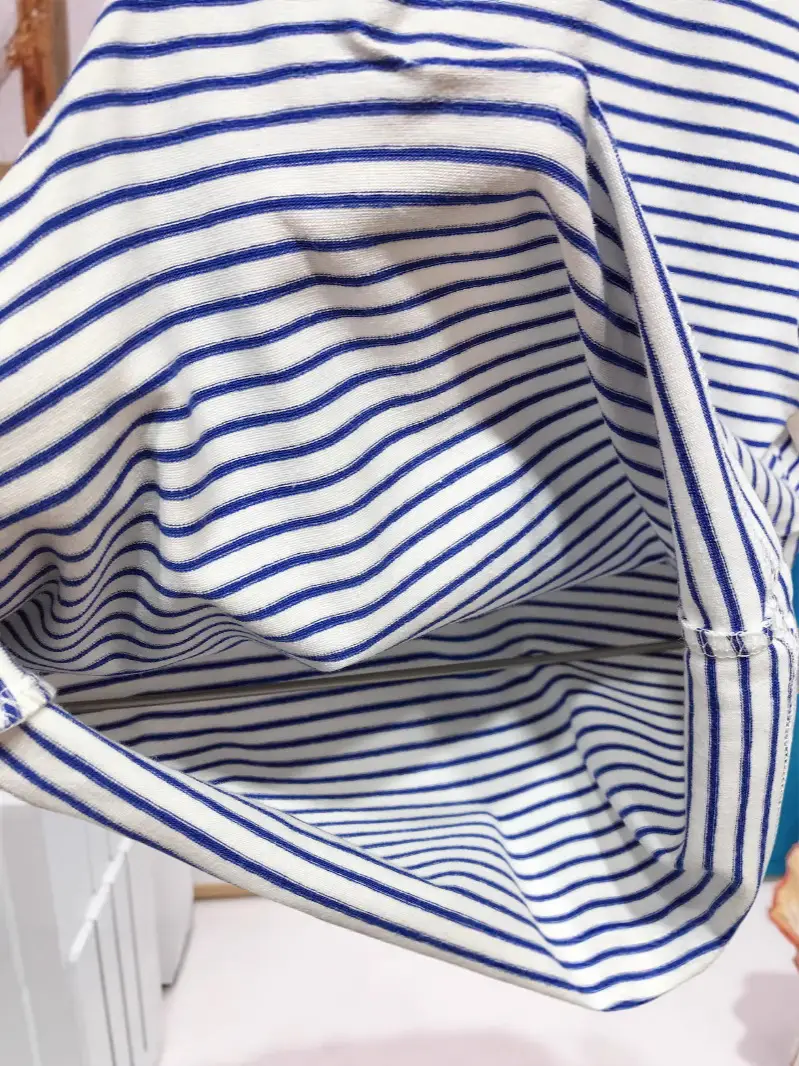 Korean Kids Striped T-Shirt Summer Boys Girls - Image 7