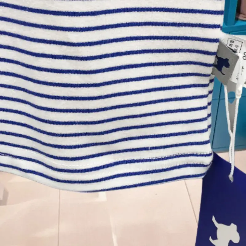 Korean Kids Striped T-Shirt Summer Boys Girls — feature 13