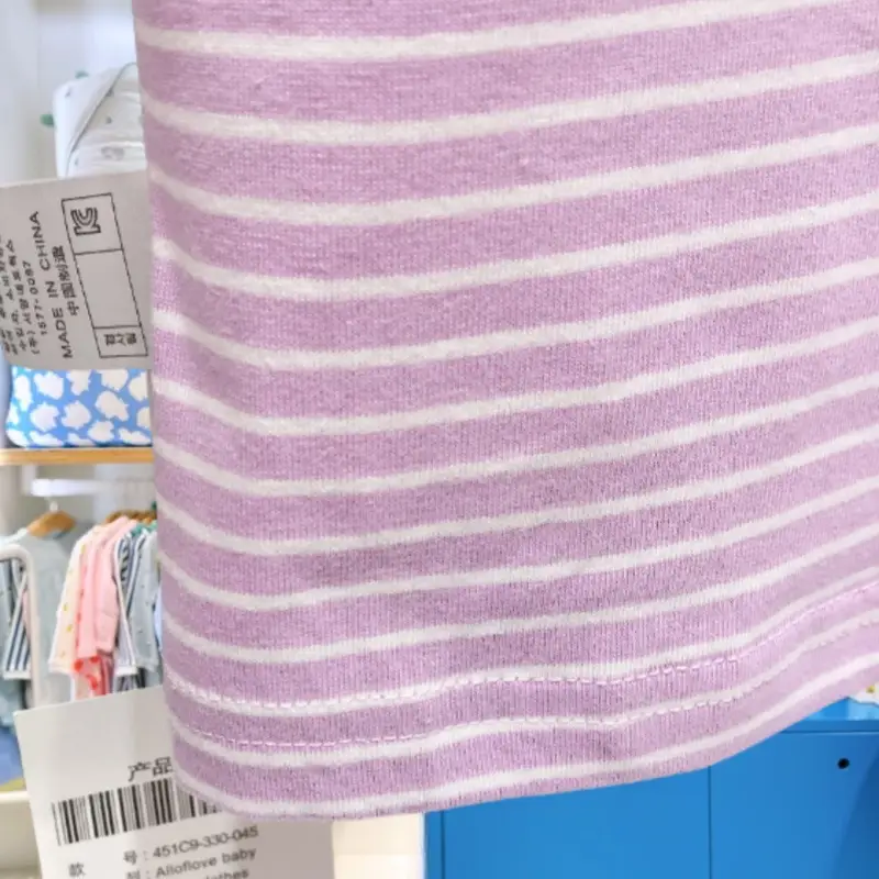 Korean Kids Striped T-Shirt Summer Boys Girls — feature 20