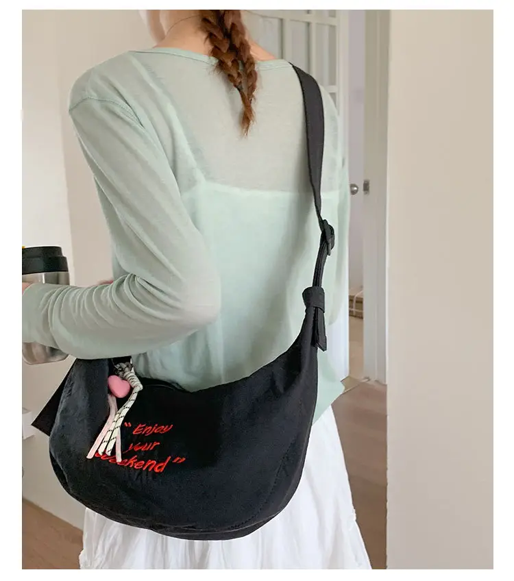 Women Yellow Embroidered Shoulder Crossbody Bag 2025 — feature 21