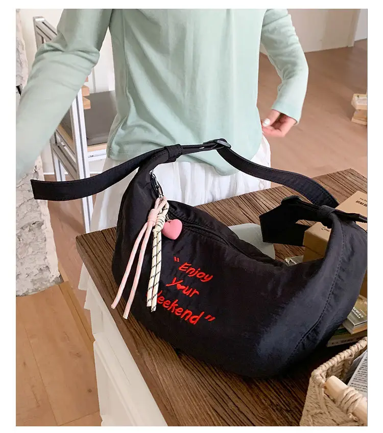 Women Yellow Embroidered Shoulder Crossbody Bag 2025 — feature 22