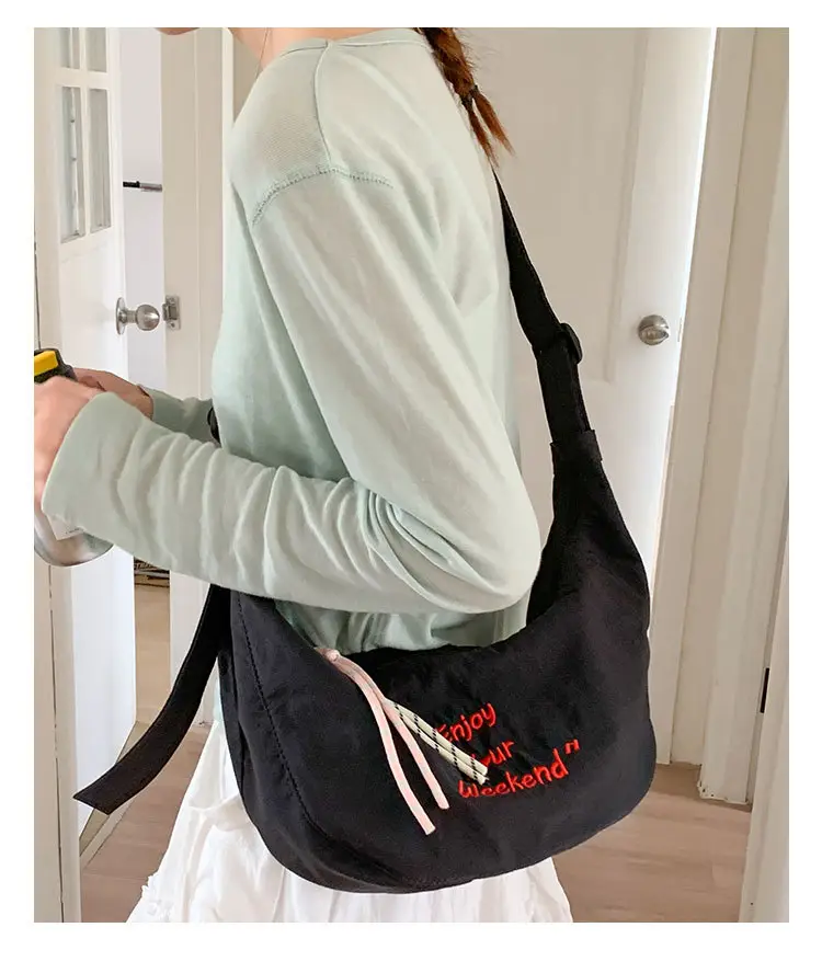 Women Yellow Embroidered Shoulder Crossbody Bag 2025 — feature 23