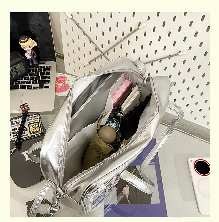 Transparent Two-Dimensional Pain Bag Large Capacity Women's Shoulder Crossbody Tote — feature 29