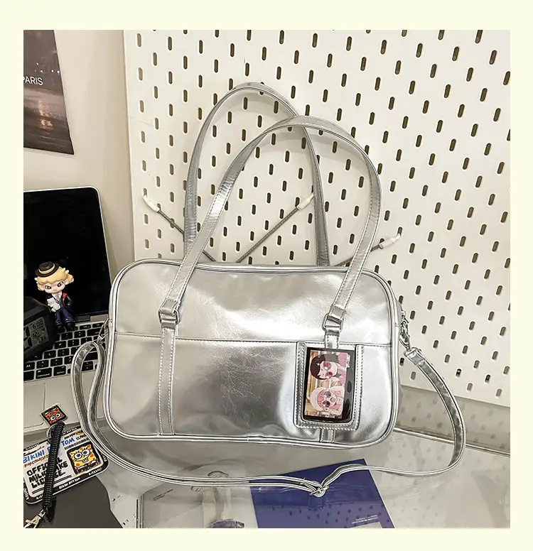 Transparent Two-Dimensional Pain Bag Large Capacity Women's Shoulder Crossbody Tote — feature 31