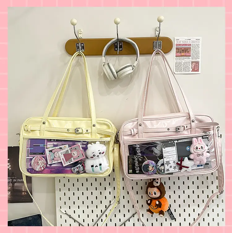 Transparent Two-Dimensional Pain Bag Large Capacity Women's Shoulder Crossbody Tote — feature 36