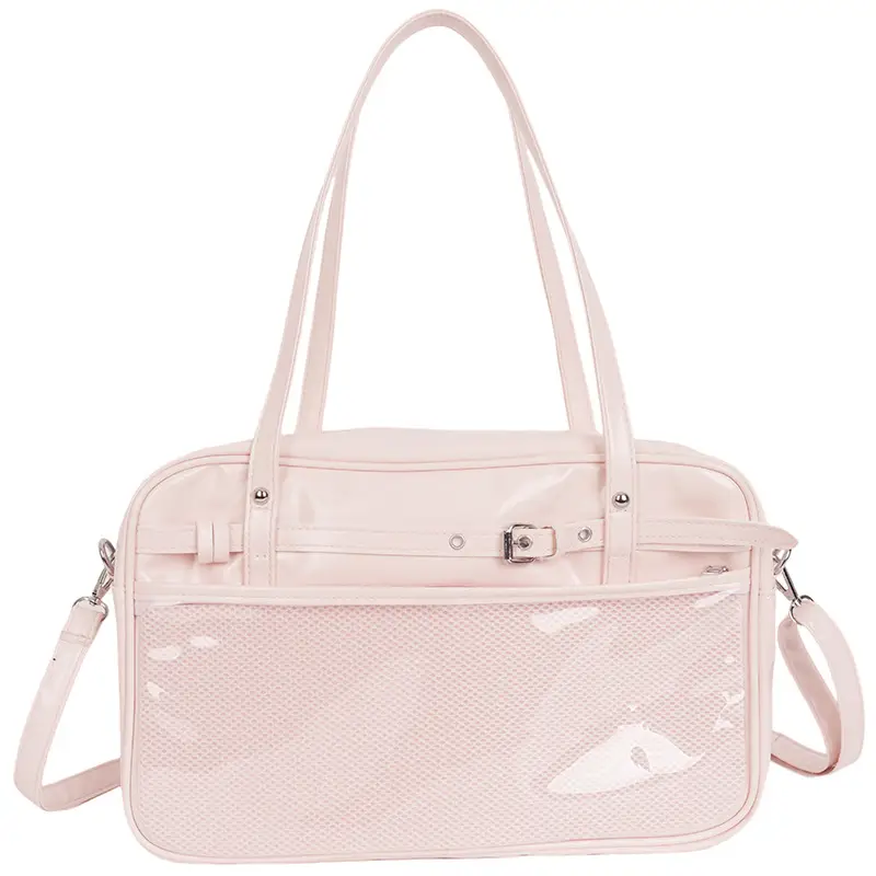 Transparent Two-Dimensional Pain Bag Large Capacity Women's Shoulder Crossbody Tote — feature 45