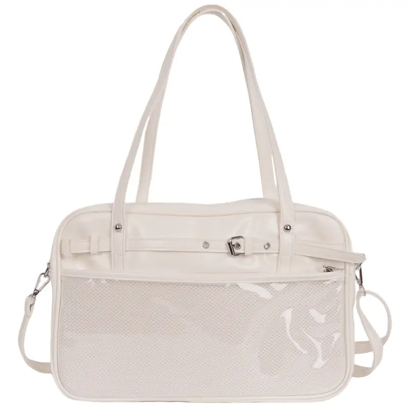 Transparent Two-Dimensional Pain Bag Large Capacity Women's Shoulder Crossbody Tote — feature 48