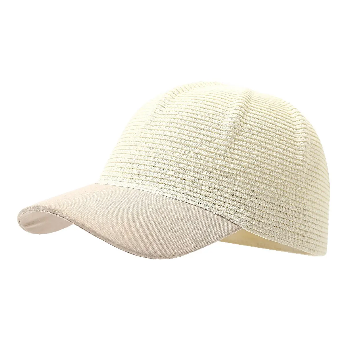 Japanese Style Straw Sun Hat Women Black Beige Brown