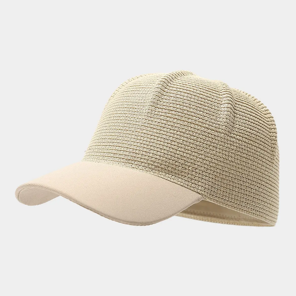 Japanese Style Straw Sun Hat Women Black Beige Brown