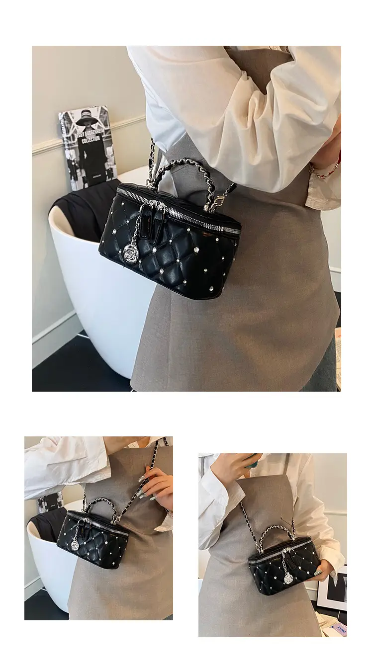 Trendy Quilted Chain Shoulder Bag for Women — feature 20