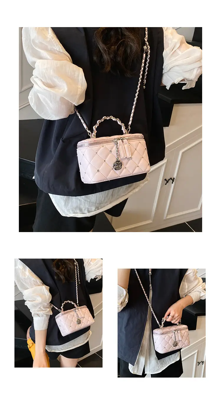 Trendy Quilted Chain Shoulder Bag for Women — feature 22