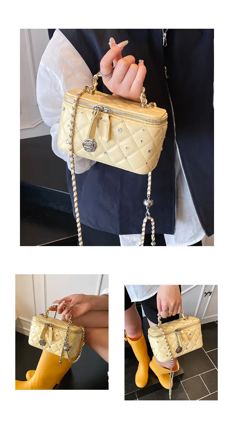 Trendy Quilted Chain Shoulder Bag for Women — feature 23
