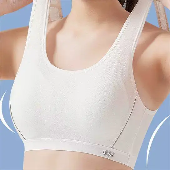 Sports Underwear for High School Students Puberty Vest Shock-proof Running Junior High School Students Breathable Big Boy Girl Bra