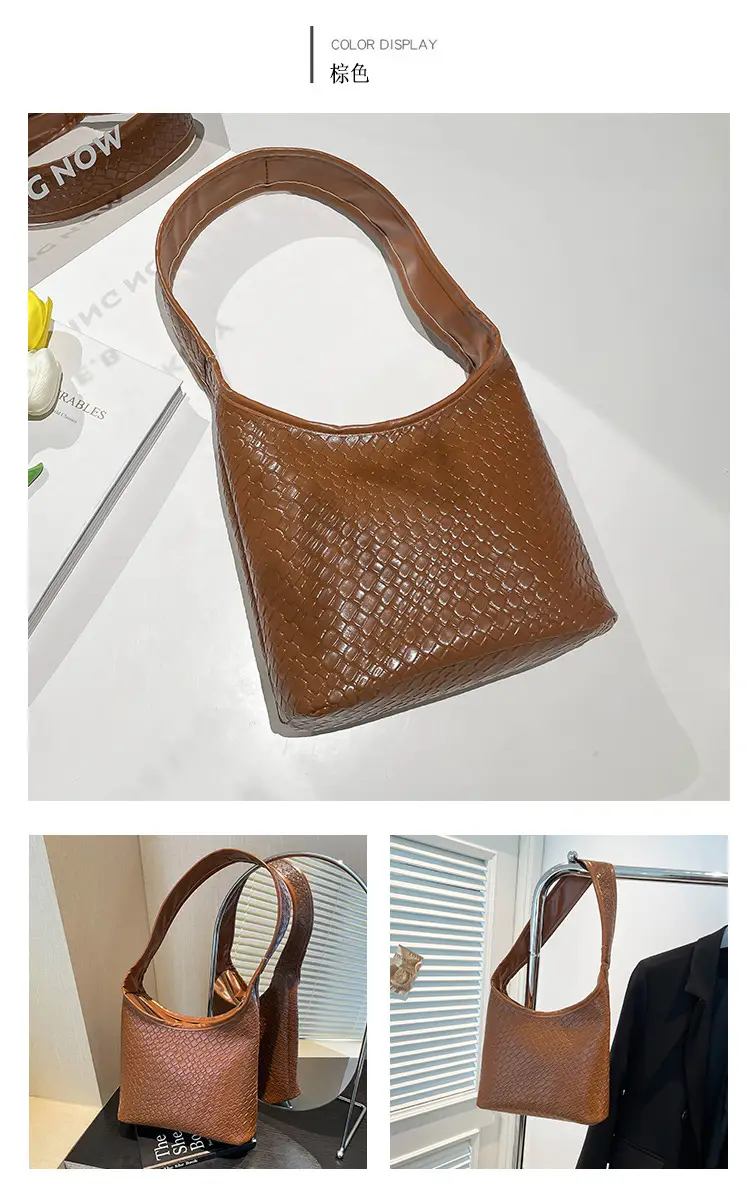 Pink Woven Shoulder Bag for Women 2025 — feature 13