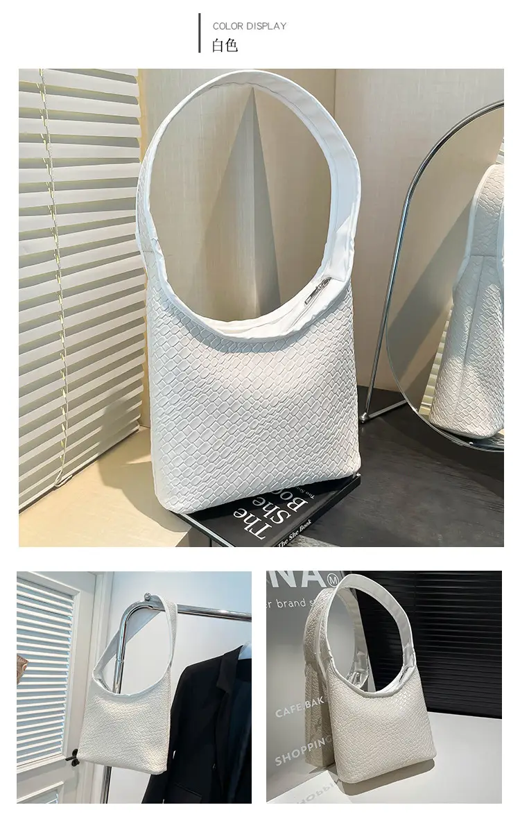 Pink Woven Shoulder Bag for Women 2025 — feature 14