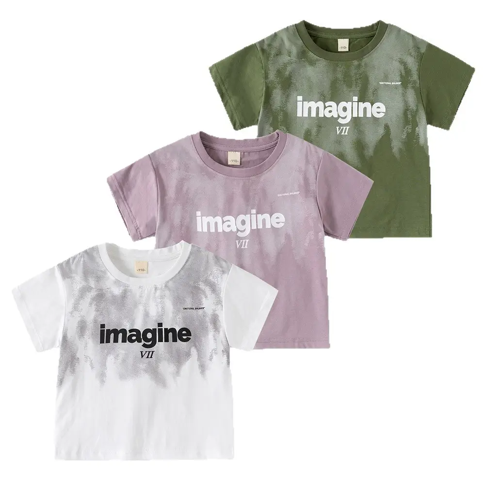 Boys & Girls 2025 Printed T-Shirt Set Summer - Image 8