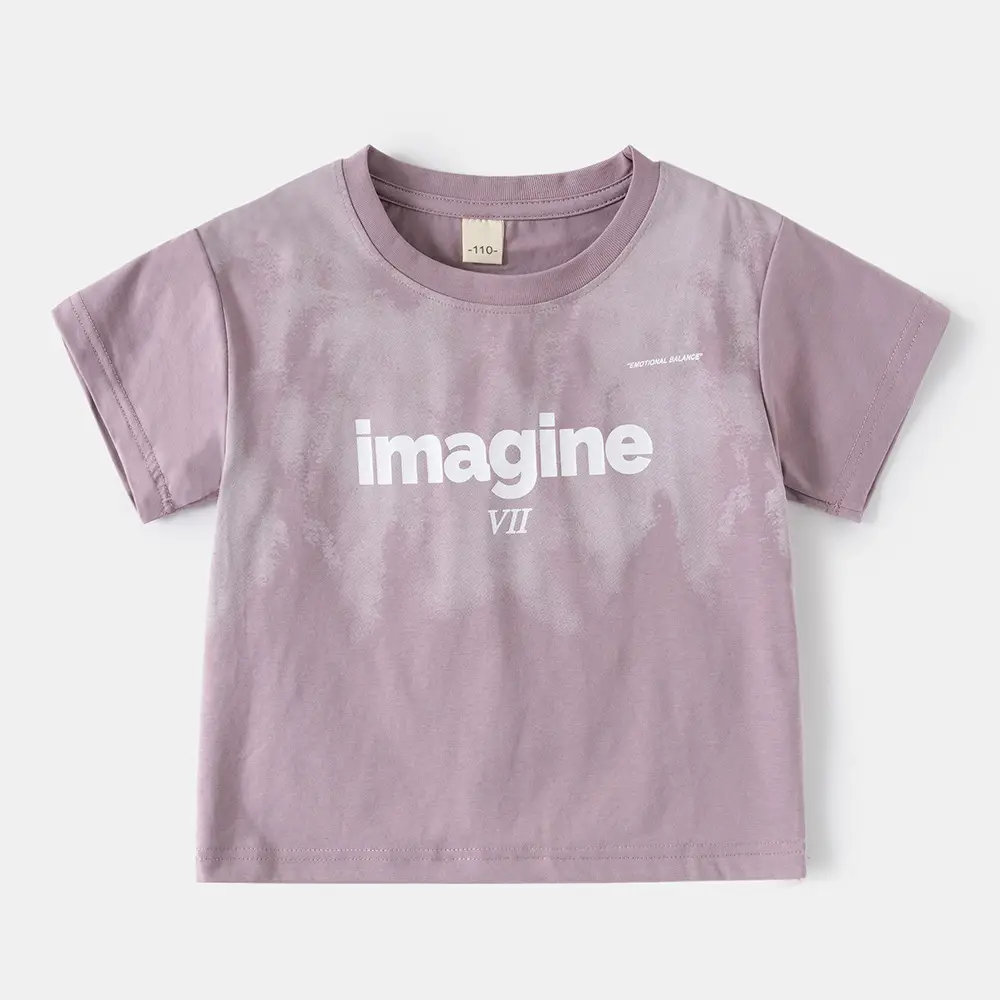 Boys & Girls 2025 Printed T-Shirt Set Summer — feature 3
