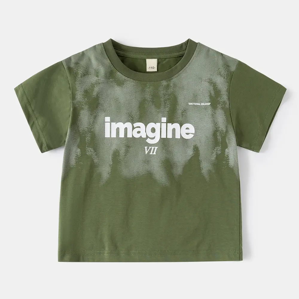 Boys & Girls 2025 Printed T-Shirt Set Summer — feature 4