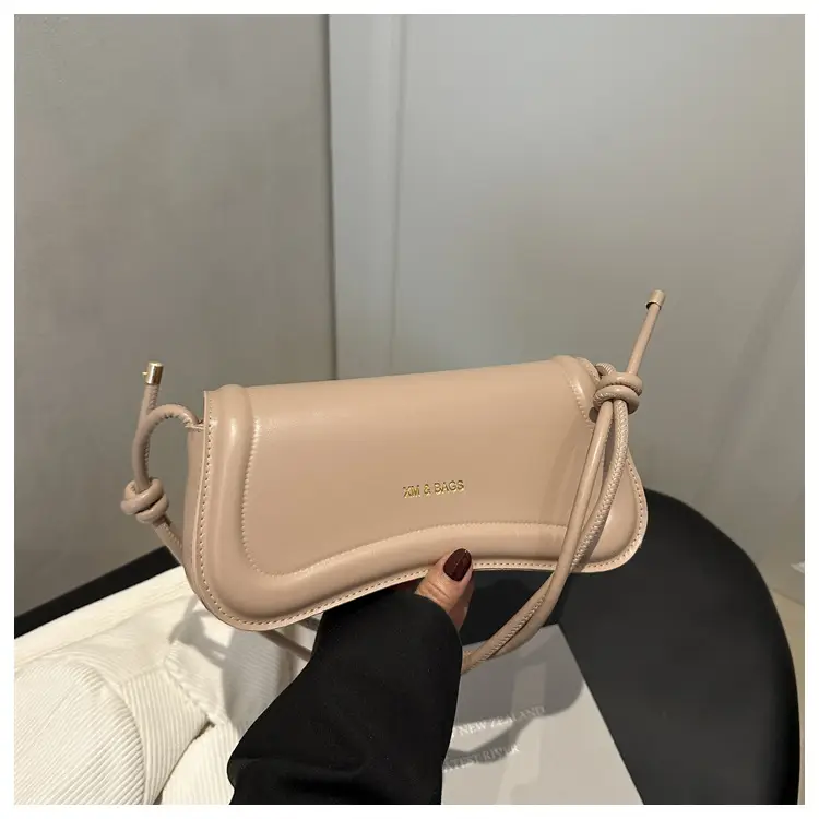 Pink Leather Shoulder Bag for Women 2025