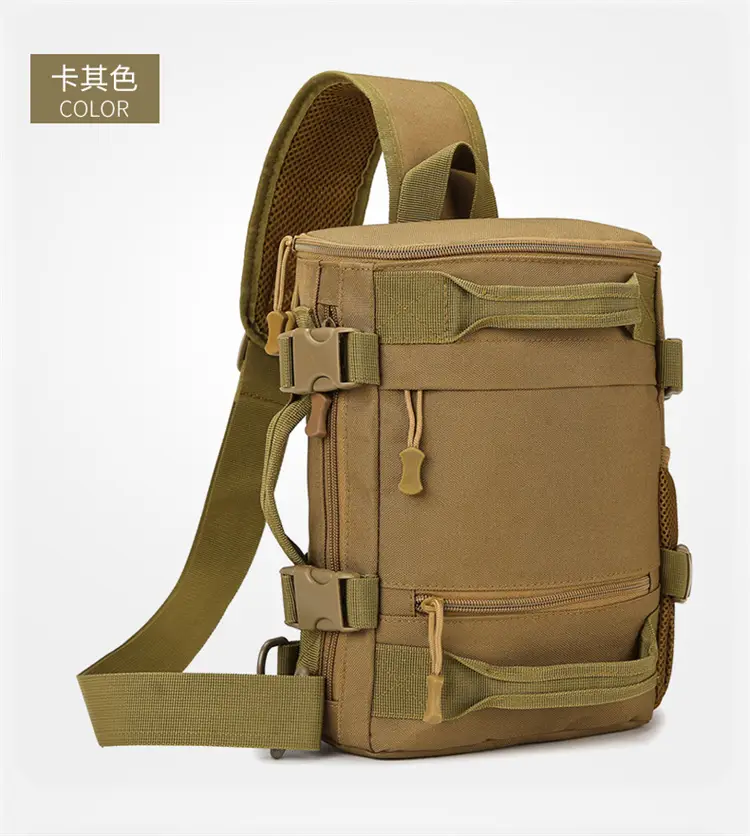 Masawe Tactical Shoulder Bag Large Capacity Tan Multi-Functional — feature 20