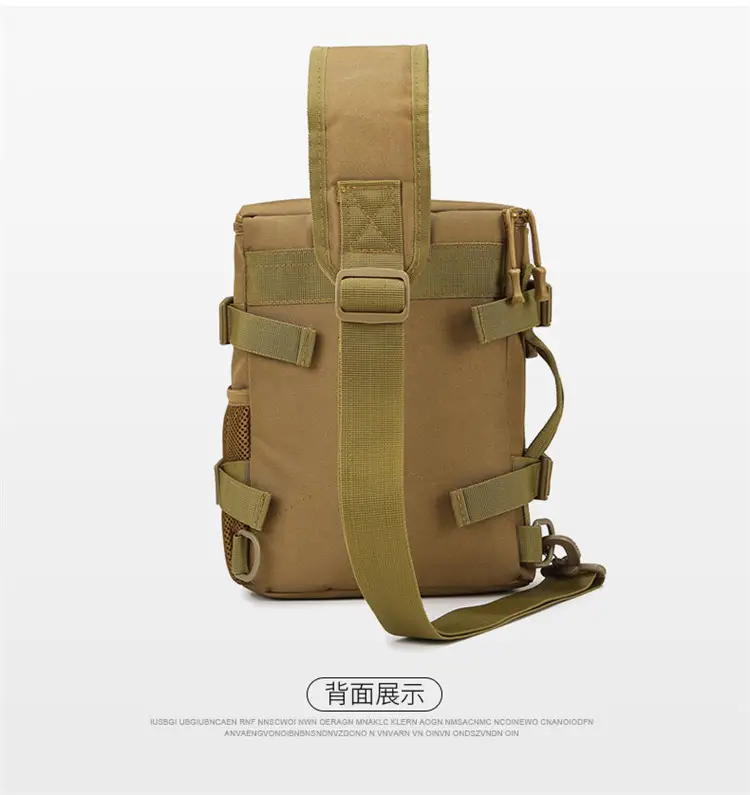 Masawe Tactical Shoulder Bag Large Capacity Tan Multi-Functional — feature 26