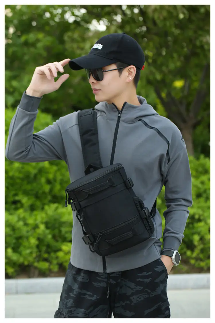 Masawe Tactical Shoulder Bag Large Capacity Tan Multi-Functional — feature 44