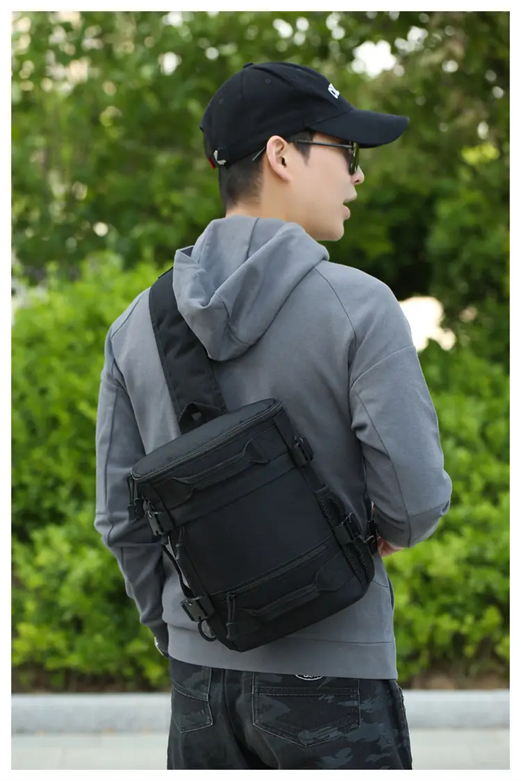 Masawe Tactical Shoulder Bag Large Capacity Tan Multi-Functional — feature 45