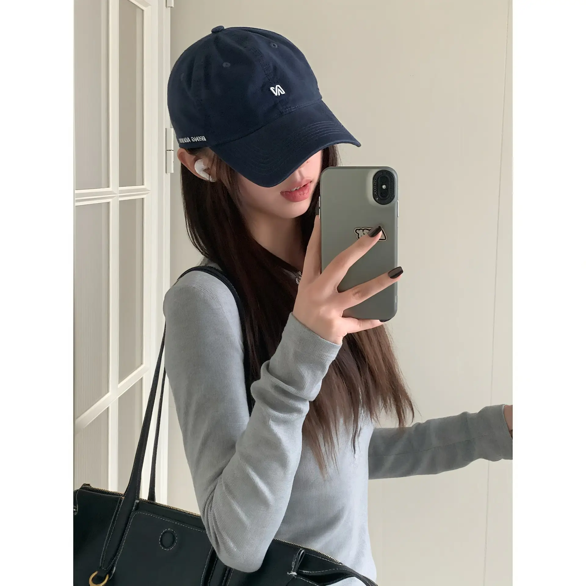 Maroon Baseball Cap with Deep Head Circumference - Image 11