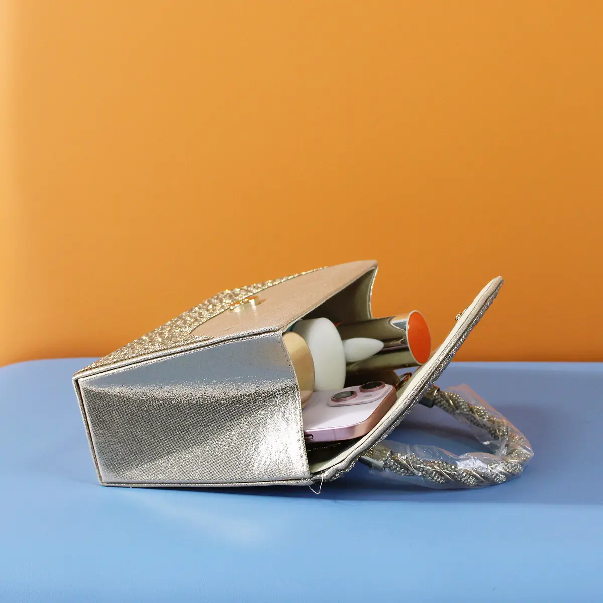 Diamond Encrusted Evening Clutch Bag Set of 3 — feature 4