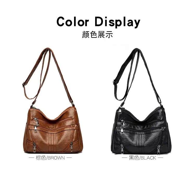 Black Leather Crossbody Bag for Women — feature 16