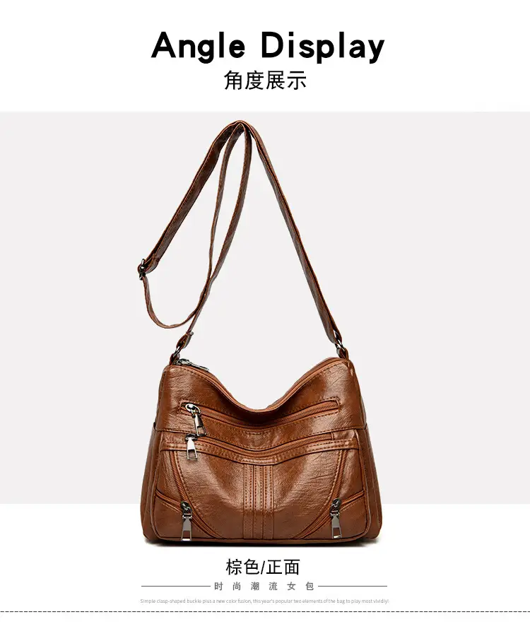 Black Leather Crossbody Bag for Women — feature 17