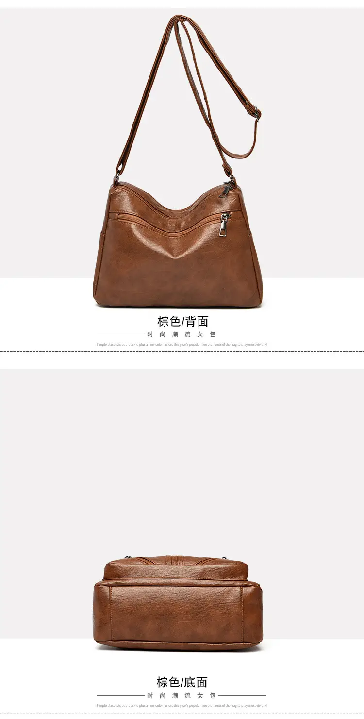Black Leather Crossbody Bag for Women — feature 19