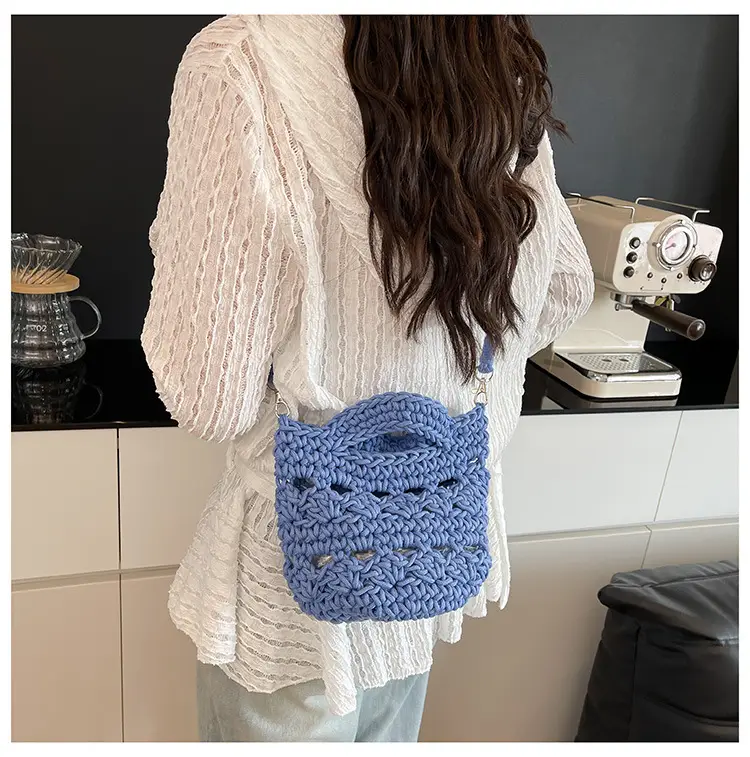 Cotton Rope Women's Crossbody Phone Bag — feature 13