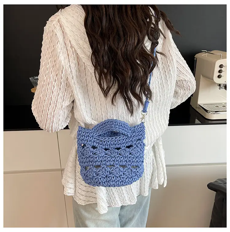 Cotton Rope Women's Crossbody Phone Bag — feature 14
